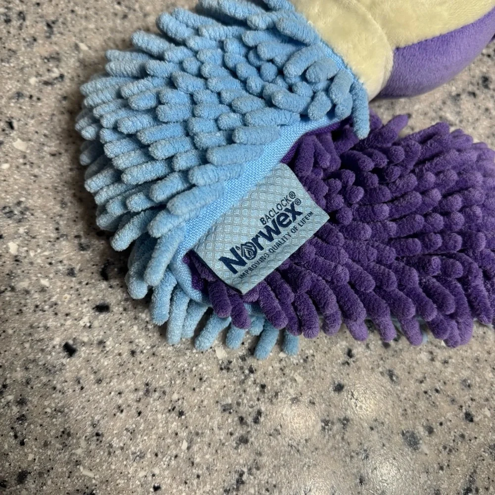 NWOT Norwex Purple and Blue Kids Mermaid Hand Towel